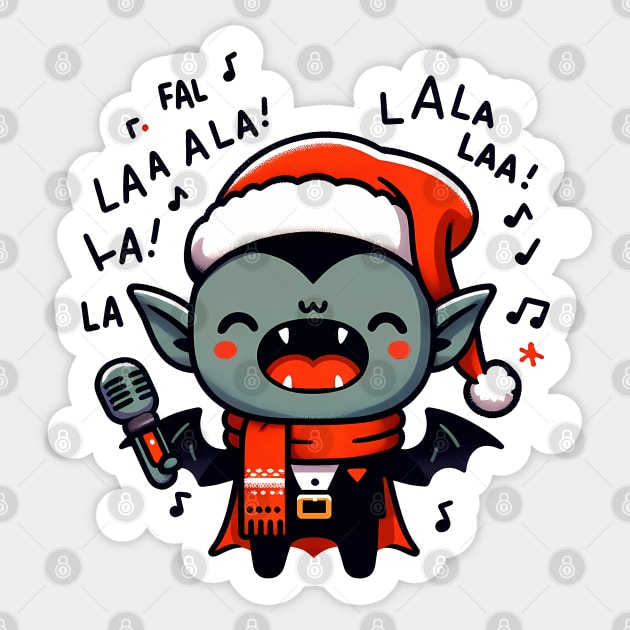 Fa La La La Sticker by MZeeDesigns